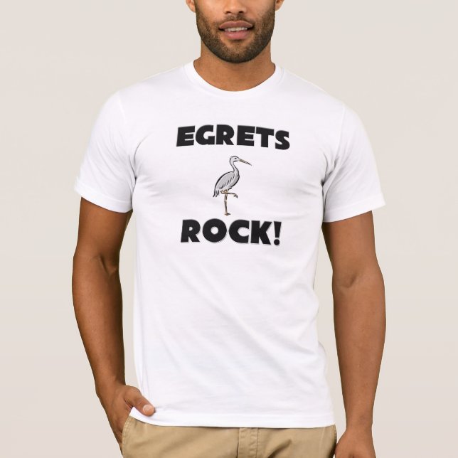 Egrets Rock T-Shirt (Front)
