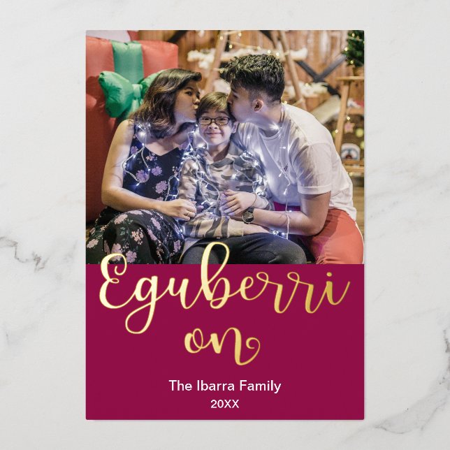 Eguberri On Merry Christmas Basque Language (Front)