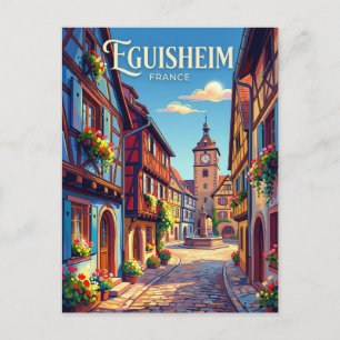 Eguisheim France Postcard