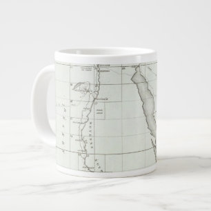 Egyopt and Palestine Large Coffee Mug