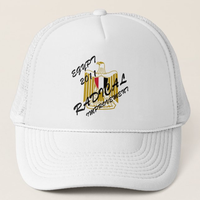 EGYPT 2011 RADICAL IMPROVEMENT TRUCKER HAT (Front)
