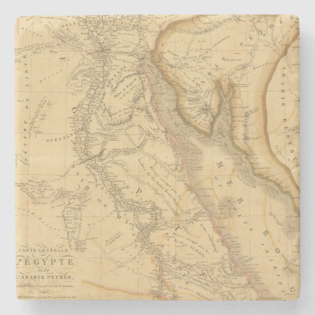 Egypt 7 stone coaster (Front)