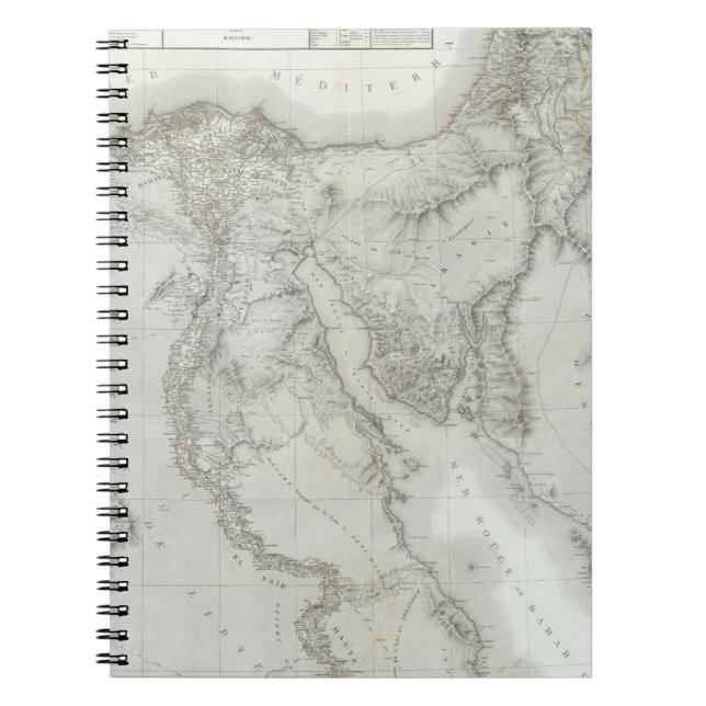 Egypt 8 spiral notebook (Front)