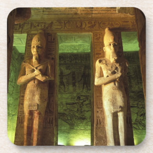 Egypt, Abu Simbel, Statue of Ramesses II, Coaster