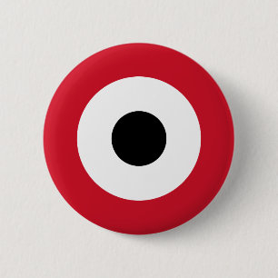 Egypt Air Force Roundel 6 Cm Round Badge