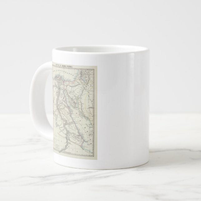 Egypt and Saudi Arabia Large Coffee Mug (Front Left)
