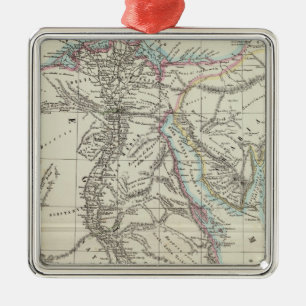 Egypt and Saudi Arabia Metal Tree Decoration