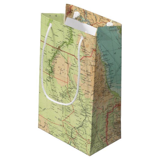 Egypt and the Nile Small Gift Bag (Back Angled)