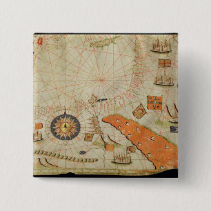 Egypt and the Red Sea 15 Cm Square Badge