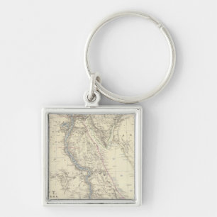 Egypt, Arabia Petraea, Nubia Key Ring