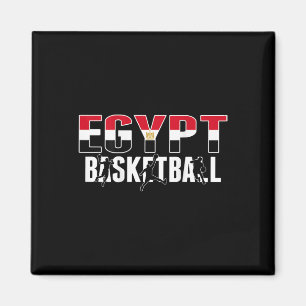 Egypt Basketball Fans Jersey Proud Egyptian Sport  Magnet