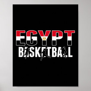 Egypt Basketball Fans Jersey Proud Egyptian Sport  Poster