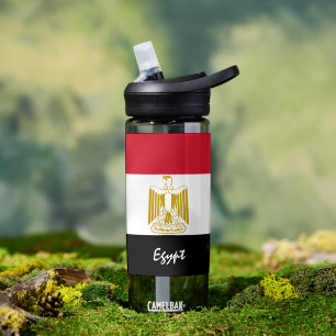 Egypt bottle, patriotic Egyptian Flag Water Bottle