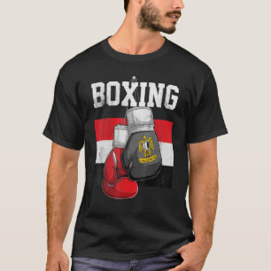Egypt Boxing Gloves Boxer Boxing  Egyptians Flag T-Shirt