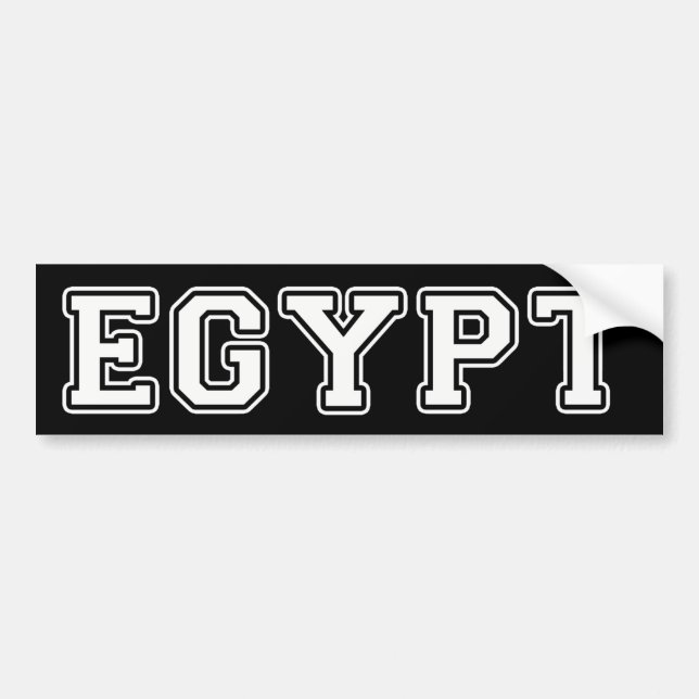 Egypt Bumper Sticker (Front)