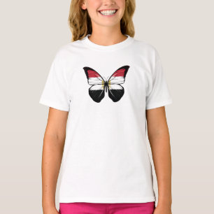 Egypt Butterfly Flag T-Shirt