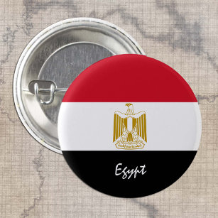 Egypt button, patriotic Egyptian Flag fashion 3 Cm Round Badge