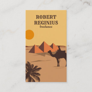 Egypt, Cairo Business Card