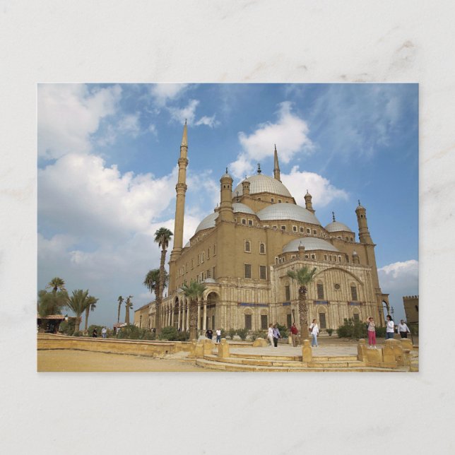 Egypt, Cairo, Citadel, Muhammad Ali Mosque 2 Postcard (Front)