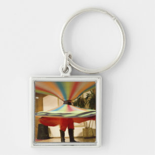 Egypt, Cairo. Whirling dervish dazzling GCT Key Ring