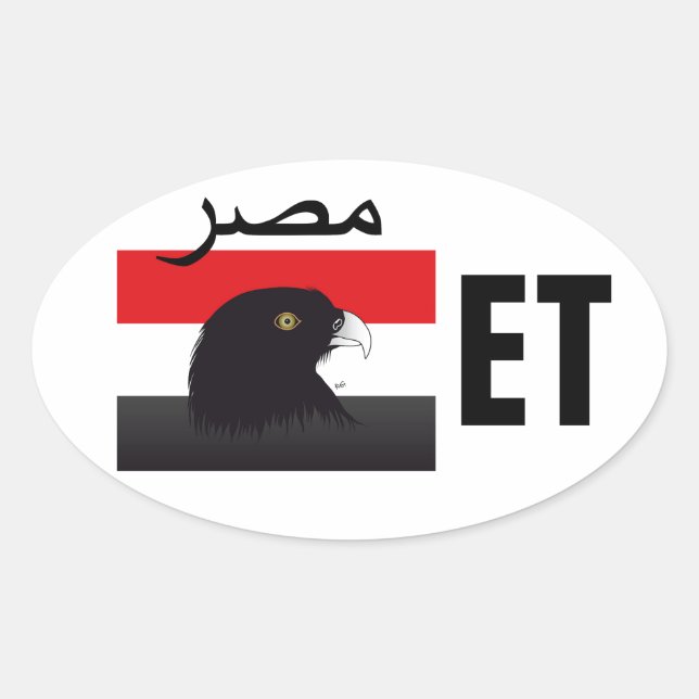 Egypt - Egypt Oval Sticker (Front)
