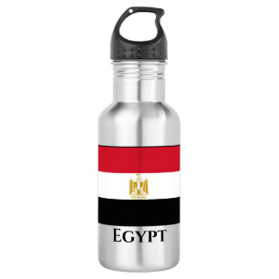 Egypt (Egyptian) Flag 532 Ml Water Bottle
