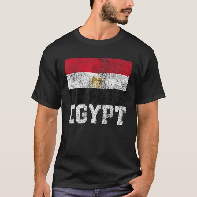Egypt Egyptian Flag Family Pride Country Nation Me T-Shirt (Front)