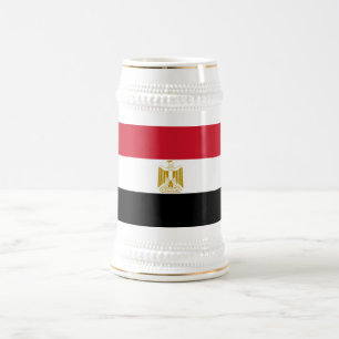Egypt Flag Beer Stein
