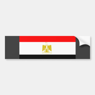 Egypt Flag Bumper Sticker