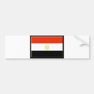 Egypt Flag Bumper Sticker