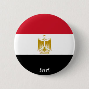 Egypt Flag Charming Patriotic 6 Cm Round Badge