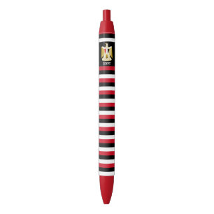 Egypt Flag Cute Patriotic Black Ink Pen
