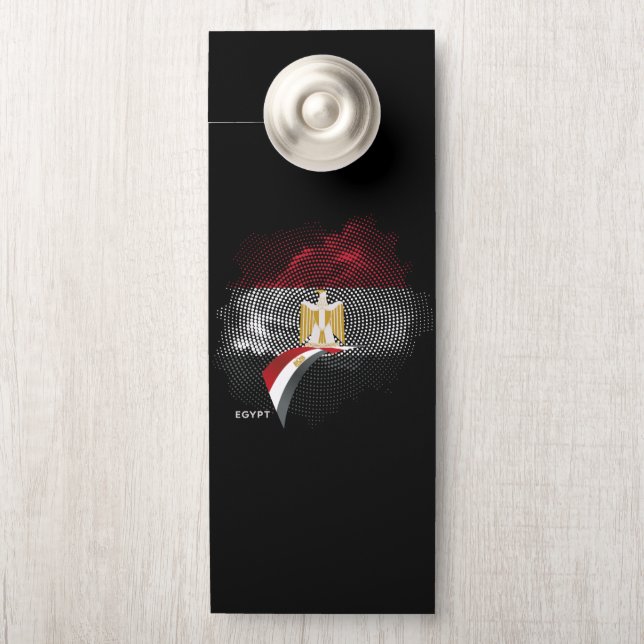 Egypt flag door hanger (On Knob)