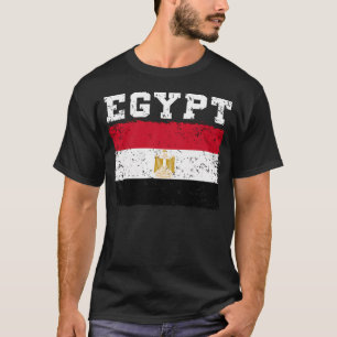 Egypt Flag Egyptian Sport Support T-Shirt