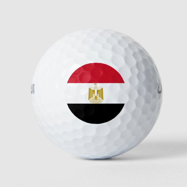 Egypt Flag Golf Balls (Front)