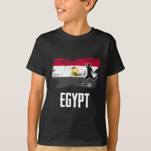 Egypt Flag Jersey Egyptian Soccer Team Egyptian _1 T-Shirt