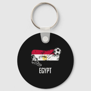 Egypt Flag Jersey Egyptian Soccer Team Egyptian Key Ring