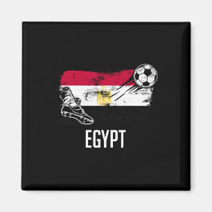 Egypt Flag Jersey Egyptian Soccer Team Egyptian Magnet