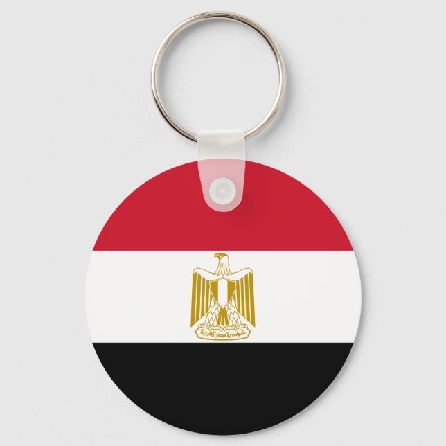 Egypt Flag Key Ring (Front)