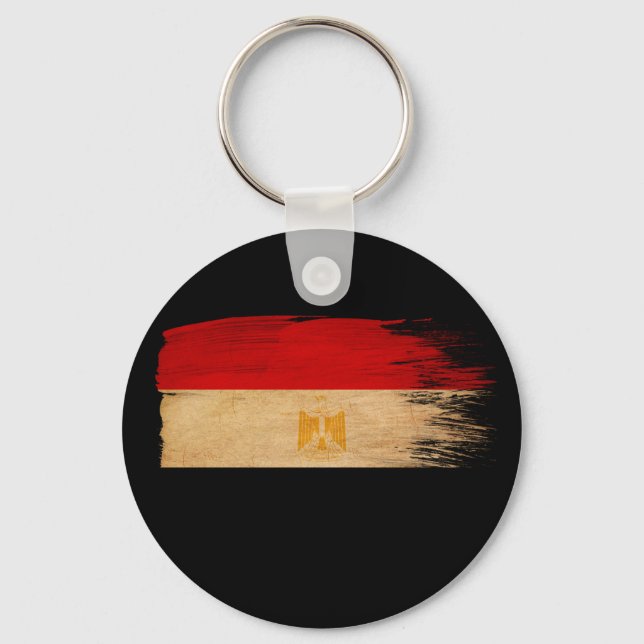 Egypt Flag Key Ring (Front)
