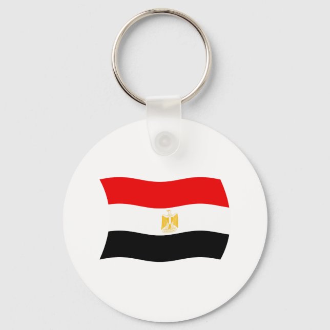Egypt Flag Keychain (Front)