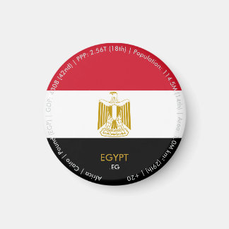 Egypt Flag Magnet