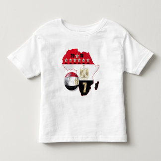 Egypt flag Map of Africa 2010 winners gear Toddler T-Shirt
