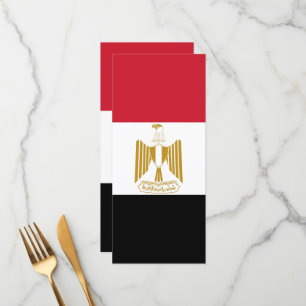 Egypt flag menu