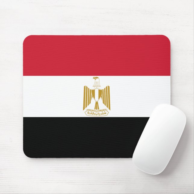 Egypt flag mouse pad (With Mouse)