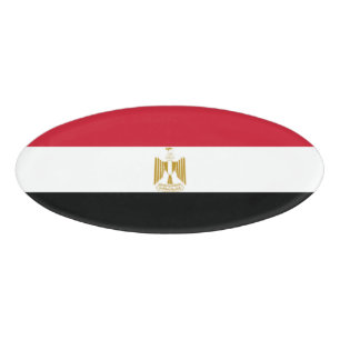 Egypt flag name tag