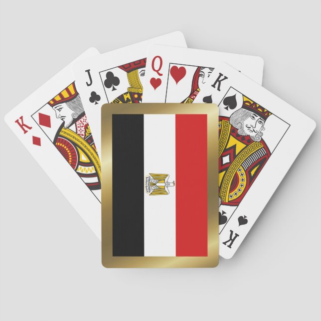 Egypt Flag Playing Cards (Back)