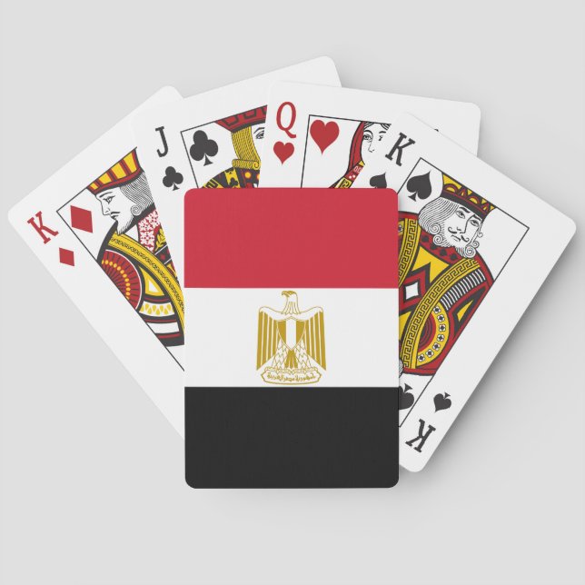 Egypt Flag Playing Cards (Back)