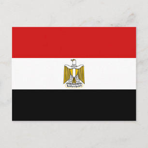 Egypt Flag Postcard