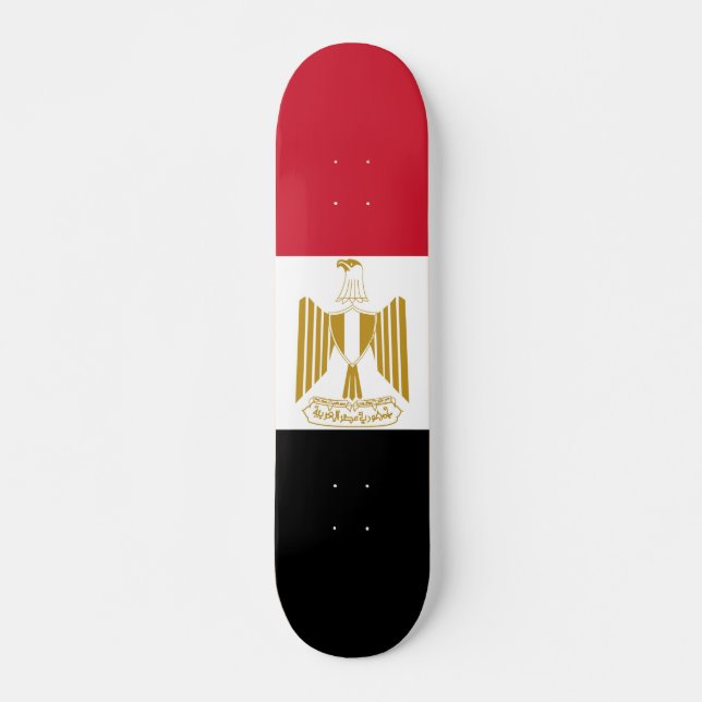 Egypt flag skateboard (Front)